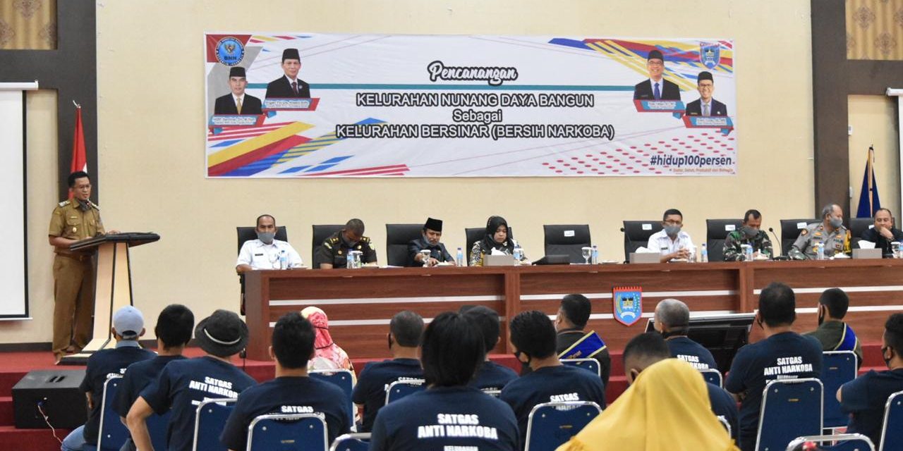 Merupakan Pilot Project, Kelurahan NDB Dikukuhkan Sebagai Kelurahan Bersinar
