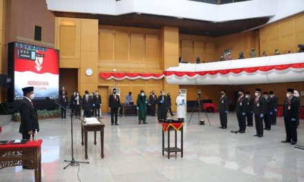 Arahan Mendagri Saat Resmi Melantik Sejumlah Pejabat Tinggi Pratama, Administrator, dan Pengawas  di Lingkungan Kemendagri dan BNPP