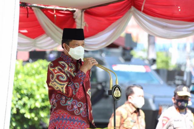 Pimpin Apel Pergeseran Pasukan Pengamanan Pilkada, Mendagri Ajak TNI/Polri Kerja Keras Tekan Gangguan Konflik