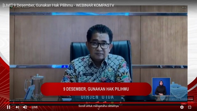 Kemendagri: Kedisiplinan Masyarakat Jadi Kunci Kesuksesan Pilkada