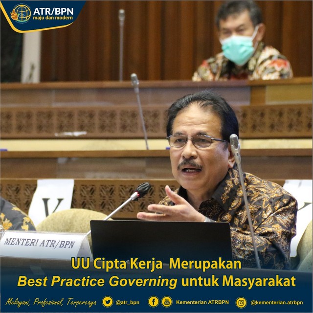 UU Cipta Kerja Merupakan Best Practice Governing untuk Masyarakat