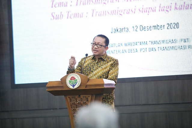 Sekjen Kemendes Sebut Perlu Rekonstruksi Makna Transmigrasi