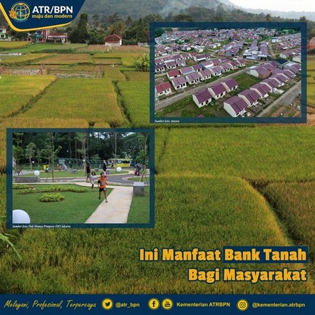 Ini Manfaat Bank Tanah Bagi Masyarakat