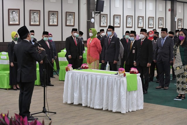 695 Pejabat Eselon III dan IV di Kemendes PDTT Jadi Pejabat Fungsional