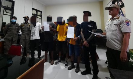 Meresahkan Warga, 13 Anak Punk Diamankan Dan Dibina Satpol-PP Payakumbuh