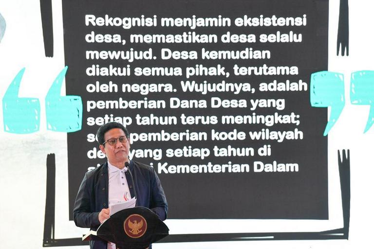 Gus Menteri: UU Desa Berhasil Bangkitkan Ekonomi Perdesaan