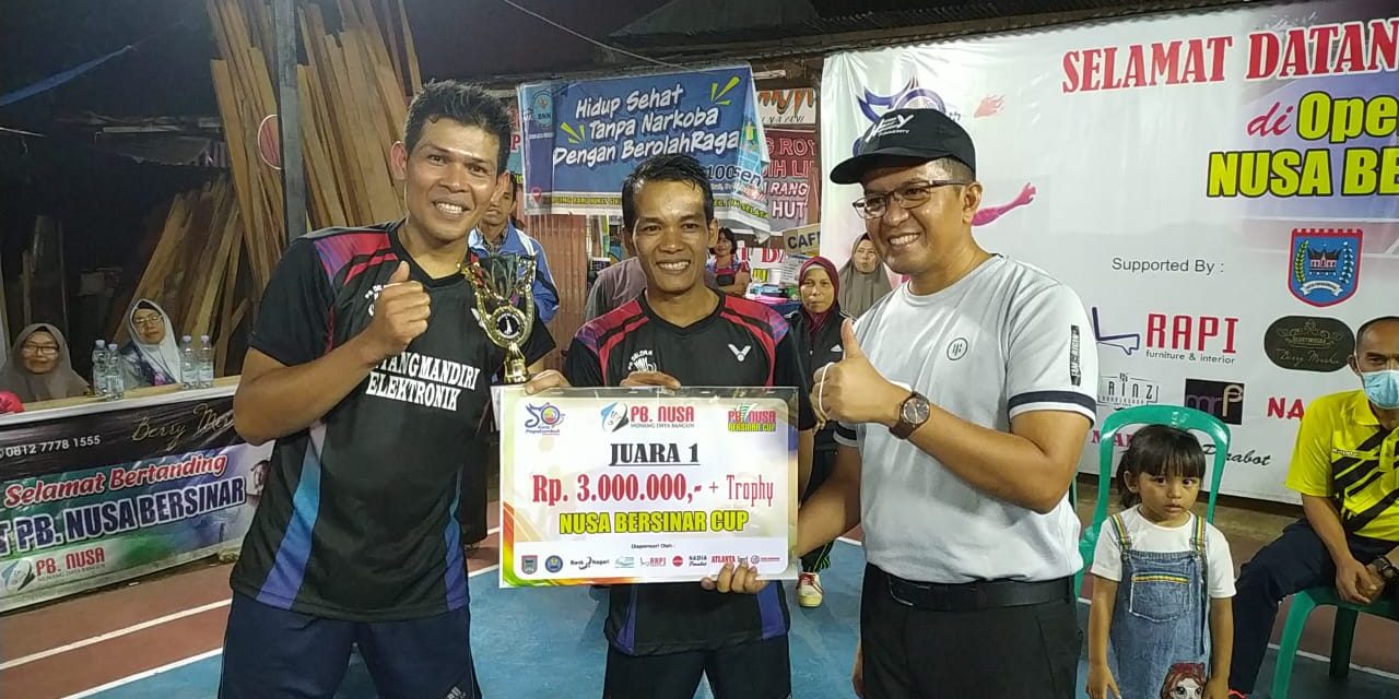 Laga Divisi 3 Turnamen Nusa Bersinar Cup Di NDB Ditutup Wawako Erwin Yunaz