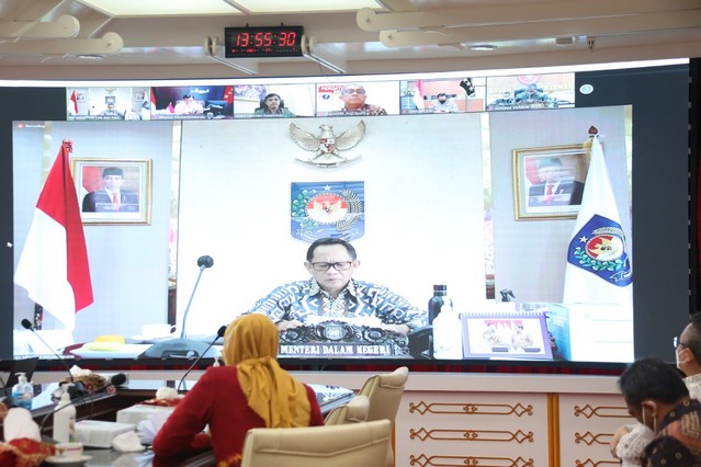 Mendagri Kembali Tekankan Soal Disiplin Protokol Kesehatan 4M