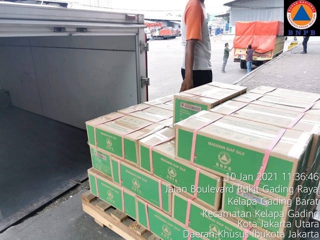BNPB Kirimkan Dukungan Logistik dan Peralatan untuk Penanganan Kecelakaan Pesawat Sriwijaya Air SJ-182