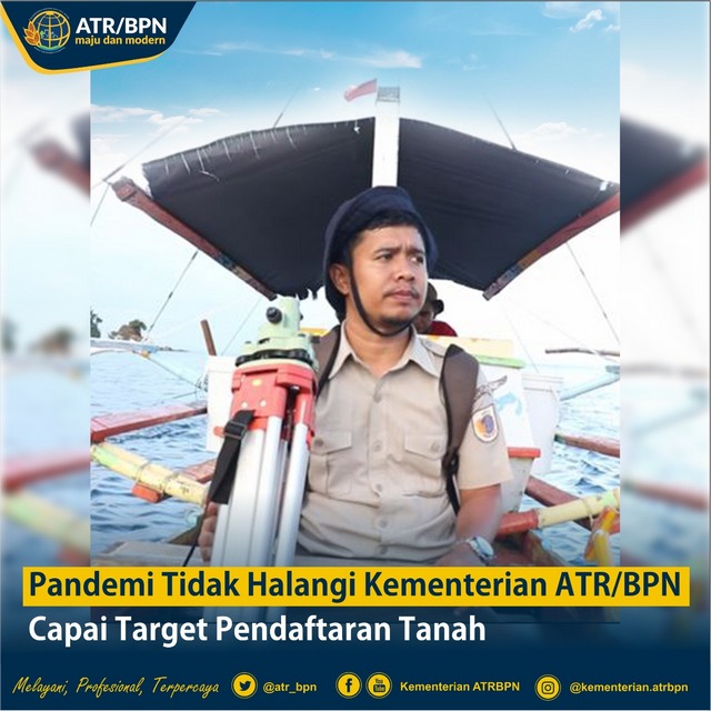 Pandemi Tidak Halangi Kementerian ATR/BPN Capai Target Pendaftaran Tanah