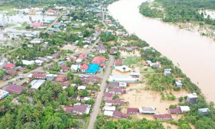 Banjir di Kabupaten Nunukan Merendam 533 Unit Rumah