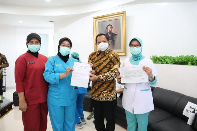 Kondisi Mendagri Baik dan Stabil Setelah Diberi Vaksin Covid-19