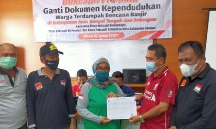 Dukcapil Ganti 14 Ribu Dokumen KK Korban Banjir di Kalsel