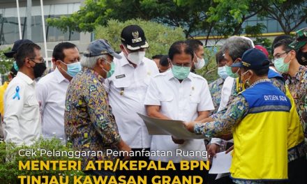 Cek Pelanggaran Pemanfaatan Ruang, Menteri ATR/Kepala BPN Tinjau Kawasan Grand Kota Bintang Bekasi