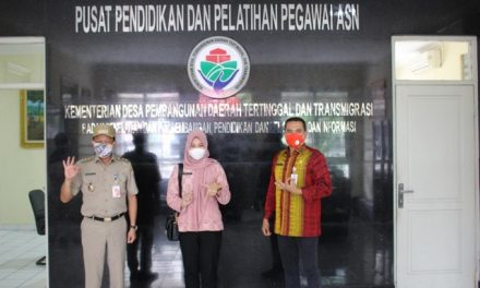 Kepala Puslat Pegawai ASN Kemendes PDTT Terima Kunjungan Wakil Wali Kota Jakarta Selatan