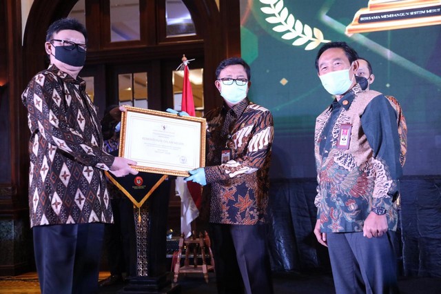Kemendagri Raih Penghargaan Penerapan Sistem Merit ASN dengan Kategori Sangat Baik