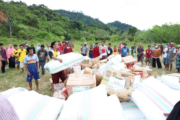 Dua Desa Terdampak Gempa Sulbar Terima Tambahan Bantuan Gunakan Heli Chinook BNPB