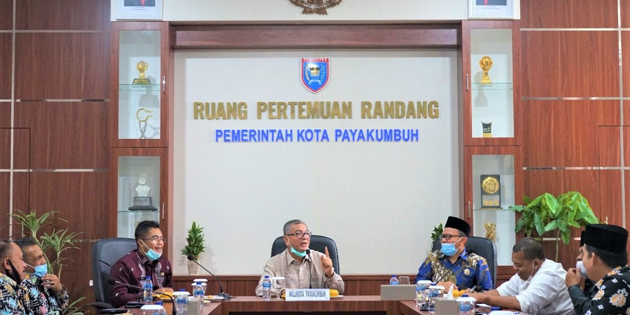 Wali Kota Payakumbuh Riza Falepi Terima Kunjungan Dari Ketua DPRD Beserta Komisi 1 Bidang Pemerintahan DPRD Kabupaten Bengkalis