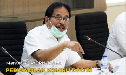 Kementerian ATR/BPN Terima Perwakilan Komisi I DPD RI