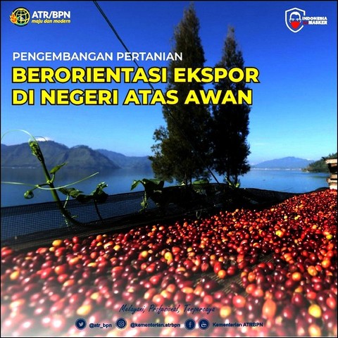 Pengembangan Pertanian Berorientasi Ekspor di Negeri Atas Awan