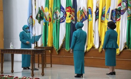 Lantik Ketua TP PKK Sulut dan Kaltara, Ketua Umum TP PKK Ingatkan Peran PKK di Tengah Pandemi  Covid-19