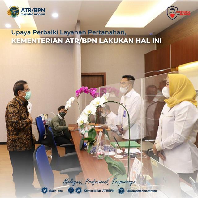 Upaya Perbaiki Layanan Pertanahan, Kementerian ATR/BPN Lakukan Hal Ini