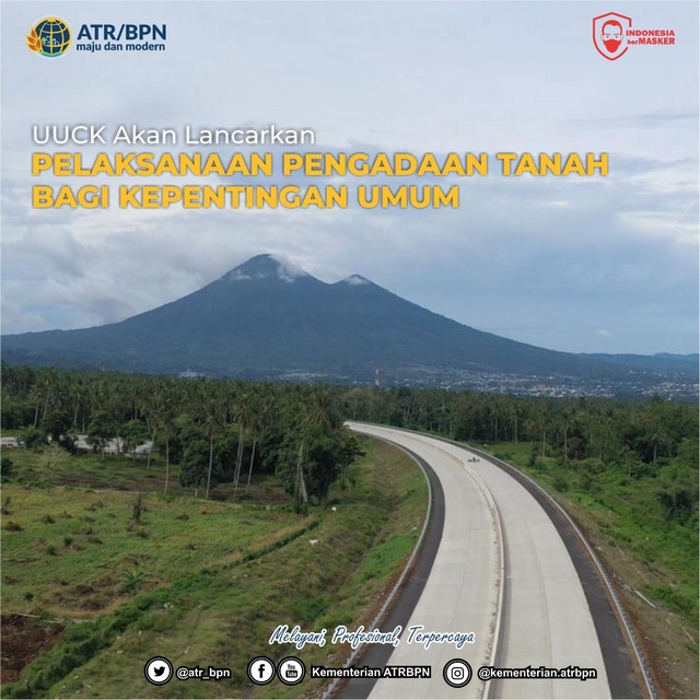 UUCK Akan Lancarkan Pelaksanaan Pengadaan Tanah Bagi Kepentingan Umum