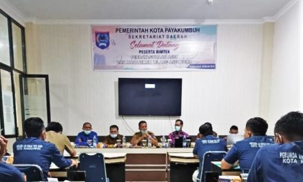 Bagian Perekonomian Laksanakan Bimtek Bersama Perumda Tirta Sago Dan BKD