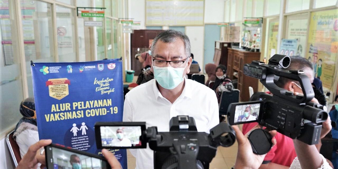 Wako Riza Sayangkan Distribusi Vaksin Yang Dicicil Dari Pusat