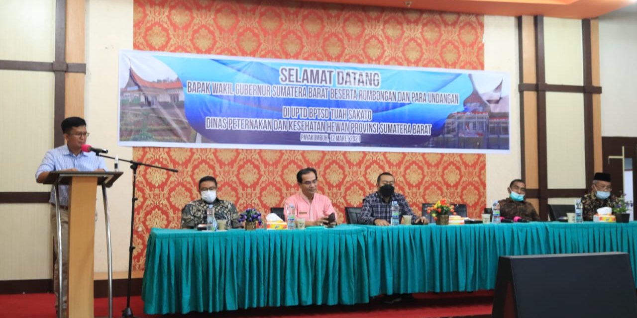 Wawako Erwin Yunaz Usulkan Hilirisasi Hasil Ternak Dalam Silaturahmi Bersama Wakil Gubernur Dan Peternak Se Sumbar