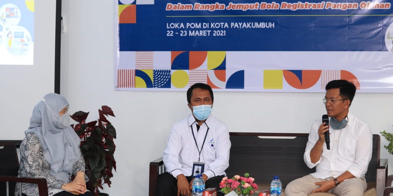 Wawako Erwin Yunaz Hadiri Kegiatan Sosialisasi dan Konsultasi Untuk Pendaftaran Izin Edar Pangan Olahan Terhadap Pelaku UMKM
