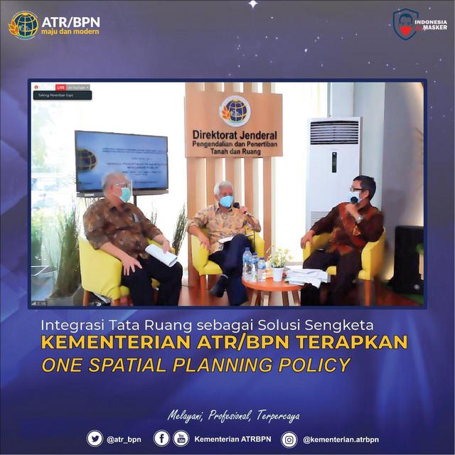Integrasi Tata Ruang sebagai Solusi Sengketa, Kementerian ATR/BPN Terapkan One Spatial Planning Policy