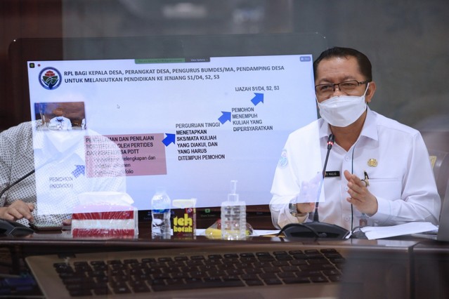 Kemendes PDTT Targetkan Program Afirmasi Kepala Desa Berjalan Tahun 2021