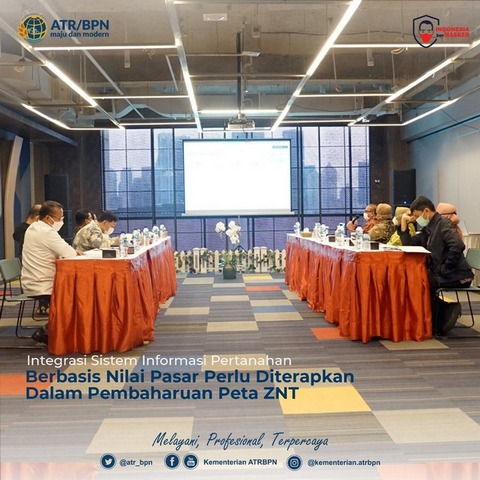 Integrasi Sistem Informasi Pertanahan Berbasis Nilai Pasar Perlu Diterapkan Dalam Pembaharuan Peta ZNT