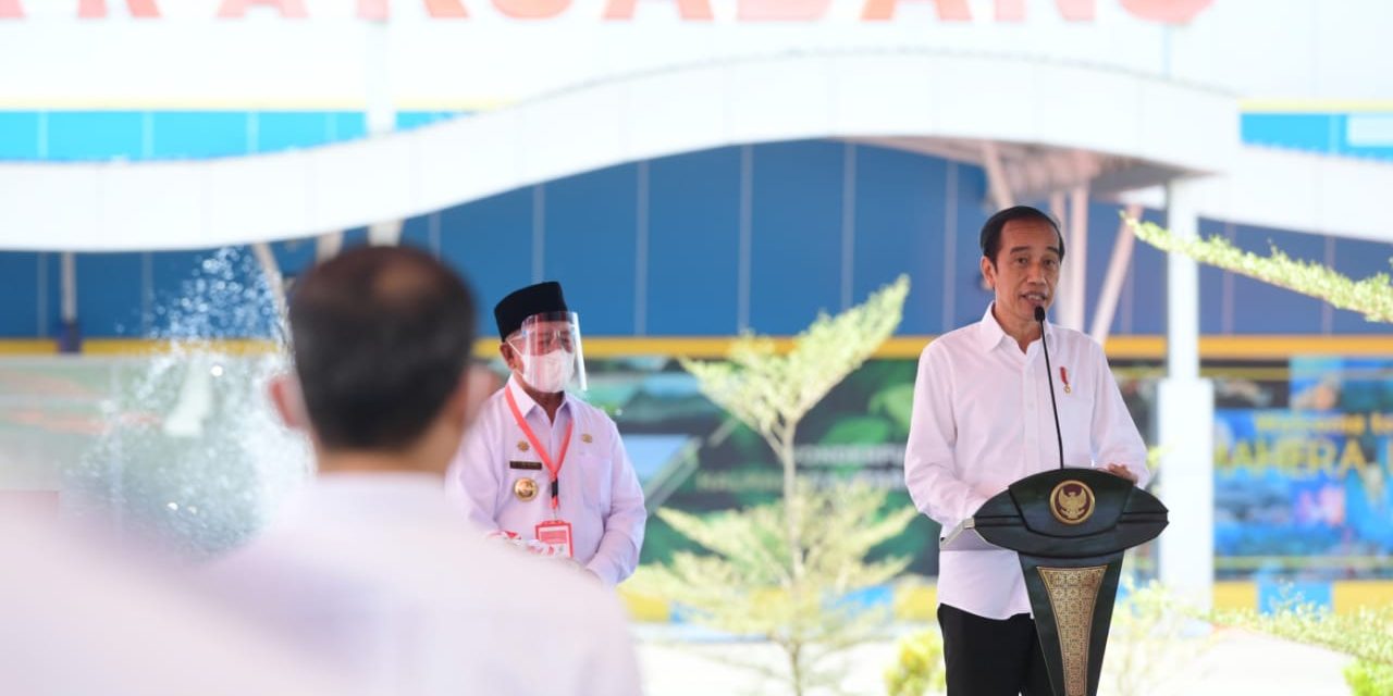 Presiden: Lewat Infrastruktur Kita Bangun Peradaban dan Keunggulan Bangsa