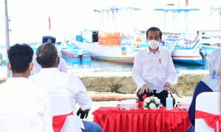 Kunjungi Pelabuhan Yos Sudarso, Presiden Berdialog dengan Pelaku Usaha Perikanan