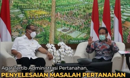 Agar Tertib Administrasi Pertanahan, Penyelesaian Masalah Pertanahan Dilakukan Secara Komprehensif
