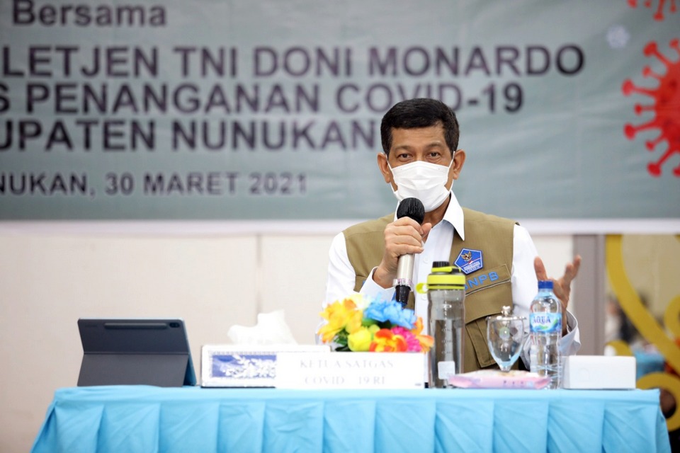 Ketua Satgas Minta Pemprov Kaltara Antisipasi Penularan COVID-19 Melalui Lintas Batas Negara