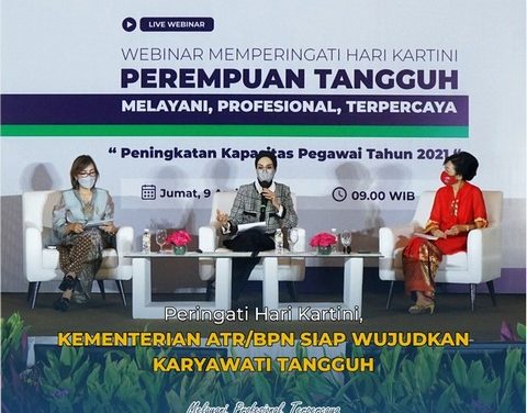 Peringati Hari Kartini, Kementerian ATR/BPN Siap Wujudkan Karyawati Tangguh