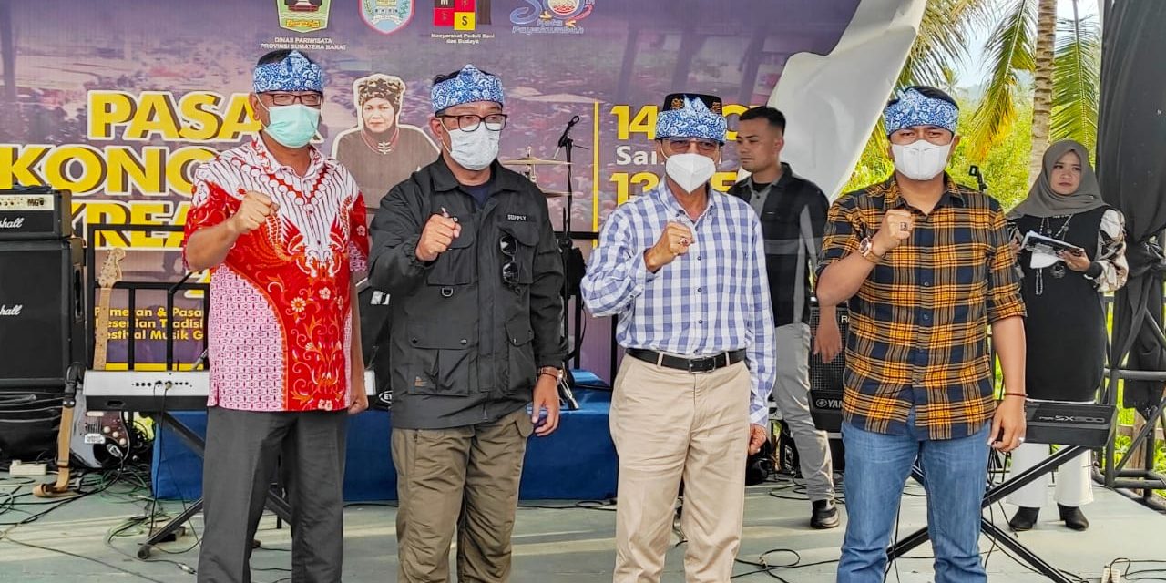 Ketika Gubernur Jawa Barat Ke Kota City of Randang, Bertemu Teman Kuliahnya Riza Falepi, Berbagi Kiat Kuat Di Tengah Pandemi