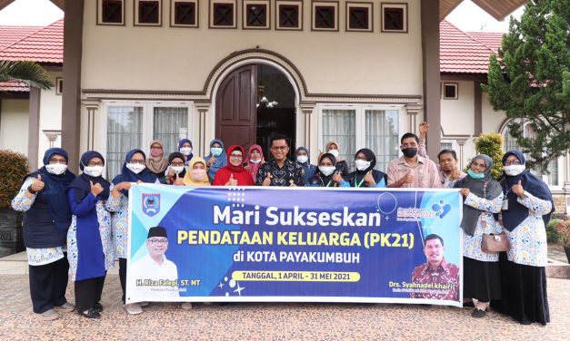 Pendataan Keluarga 2021 Dimulai, DP3AP2KB Data Keluarga Wawako Erwin Yunaz