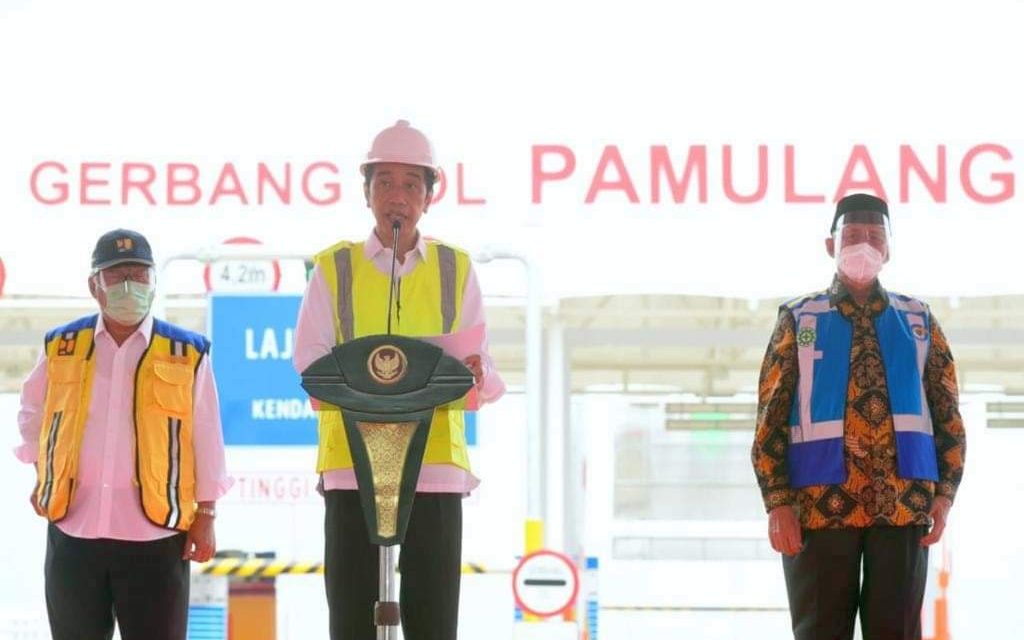 Presiden Jokowi Resmikan Dua Tol Sekaligus di Tangerang Selatan