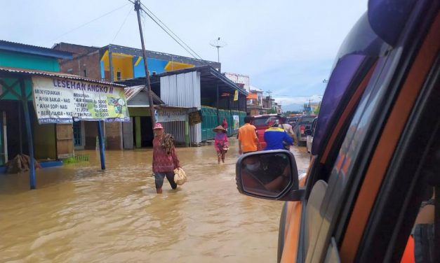Bendungan di 4 Kecamatan Meluap, 9.245 KK Terdampak Banjir di Kabupaten Bima