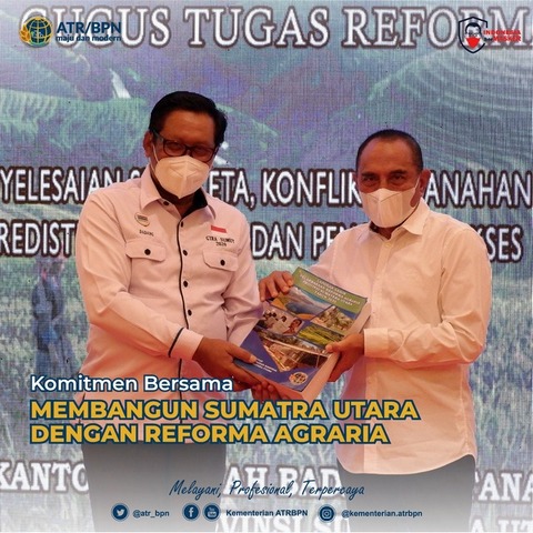 Komitmen Bersama Membangun Sumatra Utara dengan Reforma Agraria