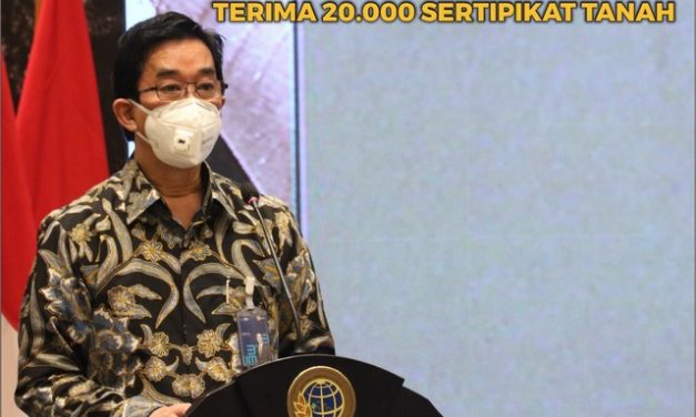 Dirut PLN: Selama Tahun 2020, PLN Terima 20.000 Sertipikat Tanah
