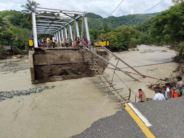 Giat Penanganan Banjir Bandang, Kepala BNPB Tinjau Lokasi Terdampak