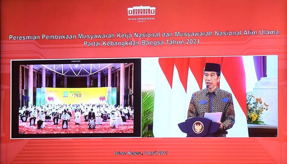 Presiden Berterima Kasih Atas Dukungan para Ulama dalam Penanganan Pandemi