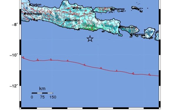 Gempa M6,7 Picu Guncangan Sedang Hingga Kuat Beberapa Wilayah Jatim