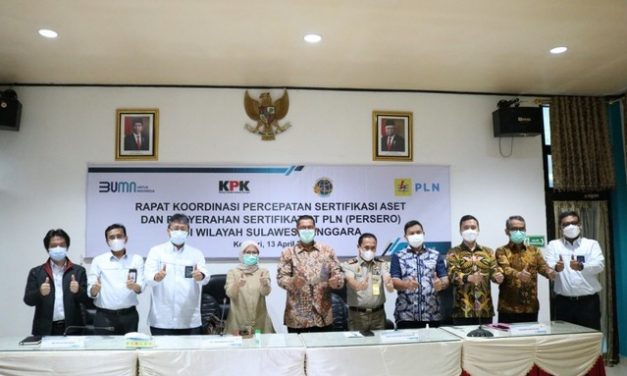 Sinergi KPK, PLN dan Kementerian ATR/BPN Berhasil Amankan 1.358 Persil Aset Tanah di Sulawesi Tenggara