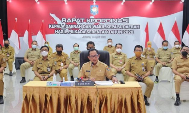 Kemendagri Gelar Rakor Kepala Daerah dan Wakil Kepala Daerah Hasil Pilkada 2020